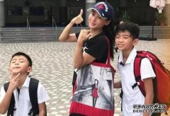 张柏芝承认自己有一个儿子，男孩的父亲很帅。